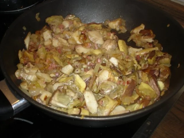 Spaghettinis mit Waldpilzsauce - Rezept - Bild Nr. 7