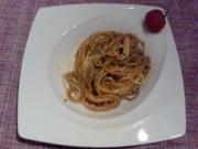 DIE SPECK-WEG-PASTA  Spaghetti Carbonara die Light-Version - Rezept