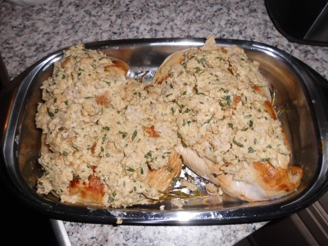 Rezept: Putenbraten mit Kräuterkruste>> Bild Nr. 9 Putenbraten mit Kräuterkruste>> - Rezept - Bild Nr. 9