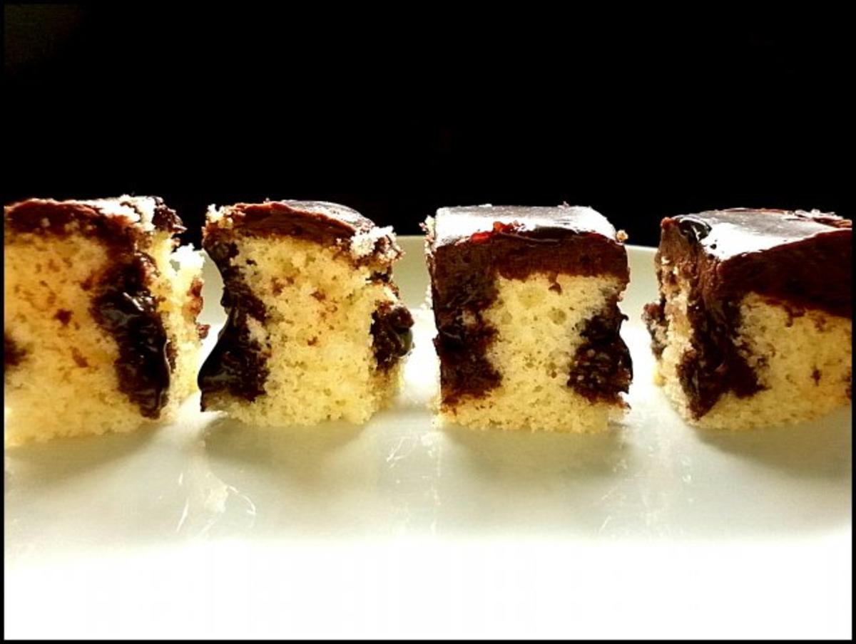 Selters-Kuchen mit Schokoladenguss - Rezept