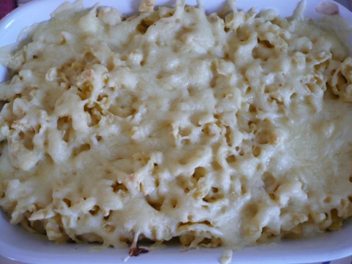 Überbackene Käse  -  Spätzle - Rezept - Bild Nr. 6