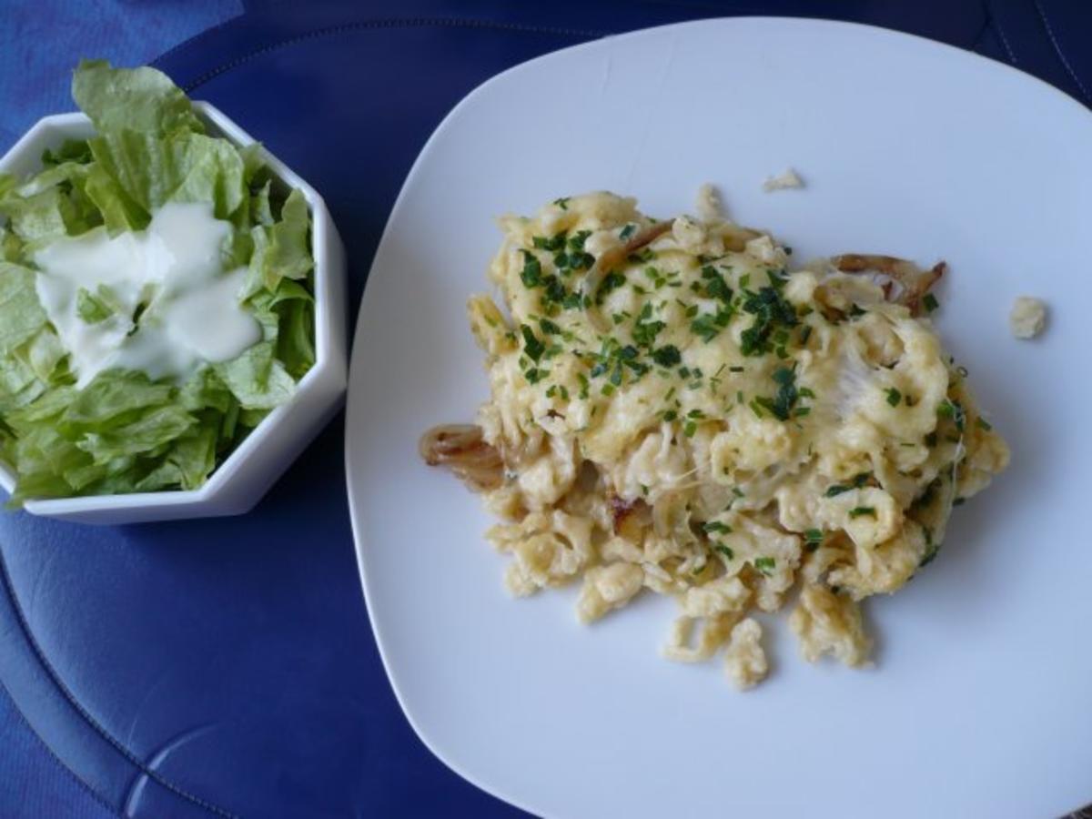 Überbackene Käse - Spätzle - Rezept - kochbar.de