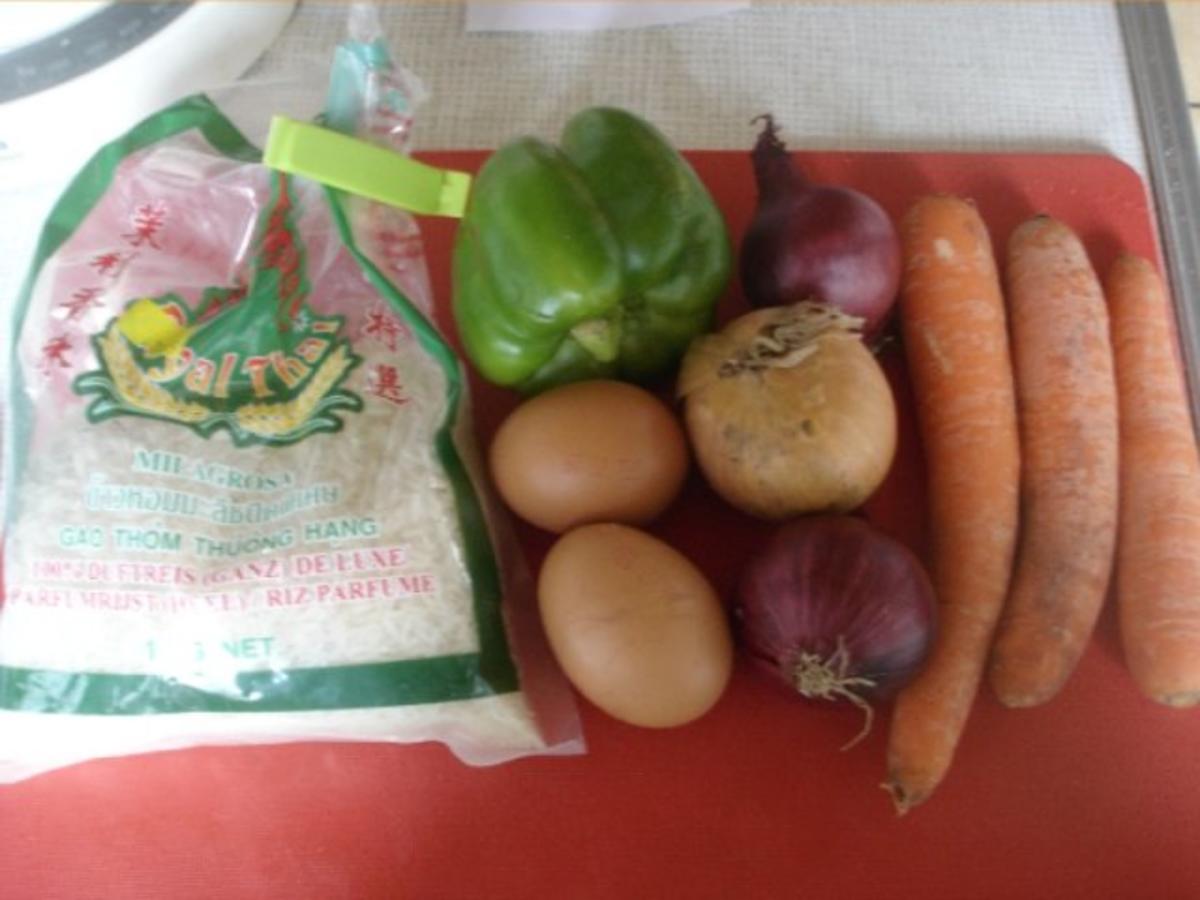 Hähnchenbrustfiletcurry mit Gemüse-Eier-Reis - Rezept - Bild Nr. 3