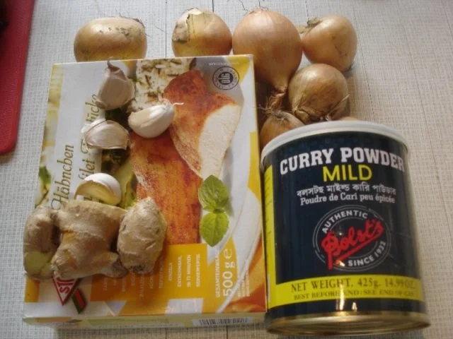 Hähnchenbrustfiletcurry mit Gemüse-Eier-Reis - Rezept - Bild Nr. 2