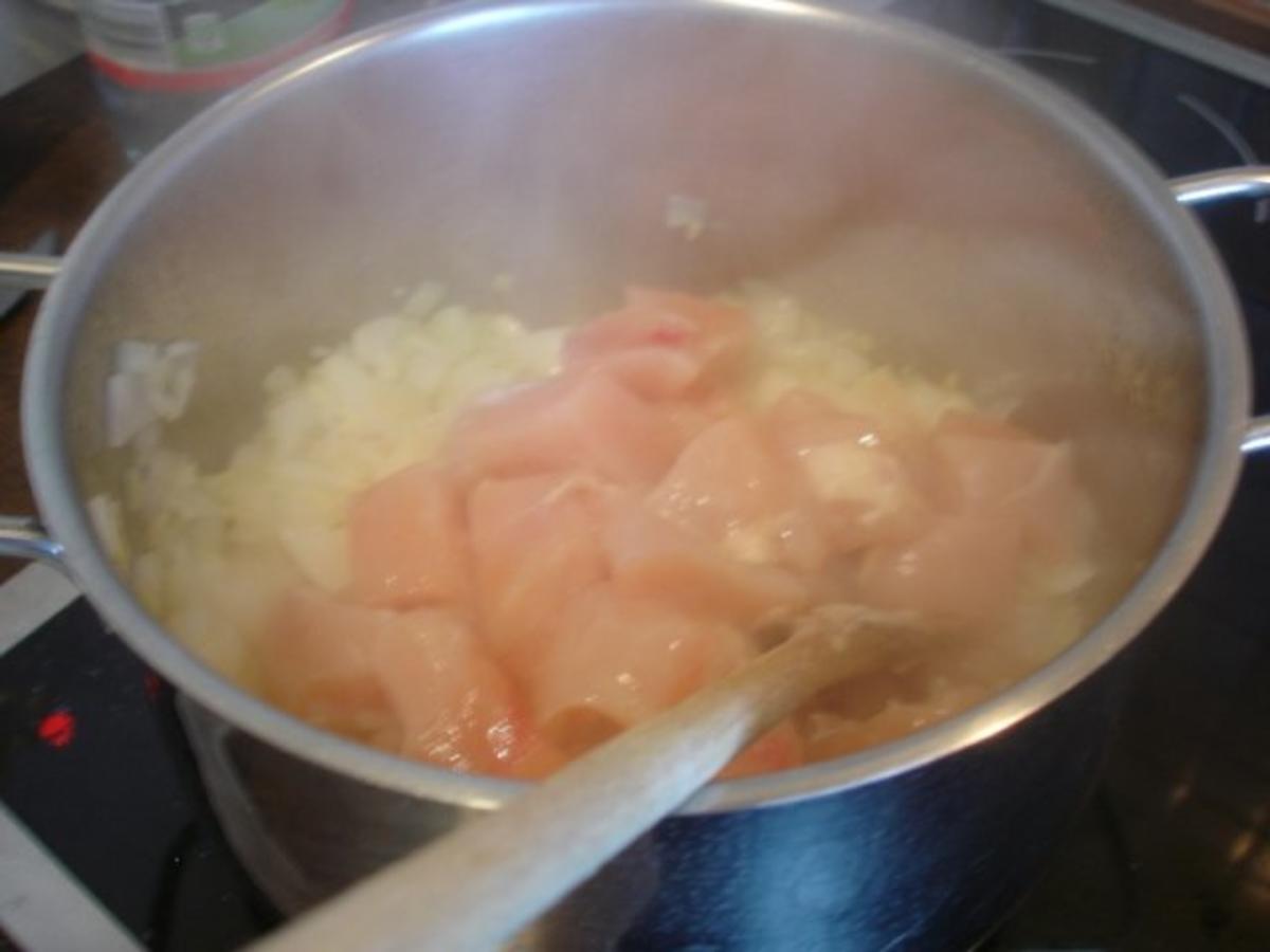Hähnchenbrustfiletcurry mit Gemüse-Eier-Reis - Rezept - Bild Nr. 14