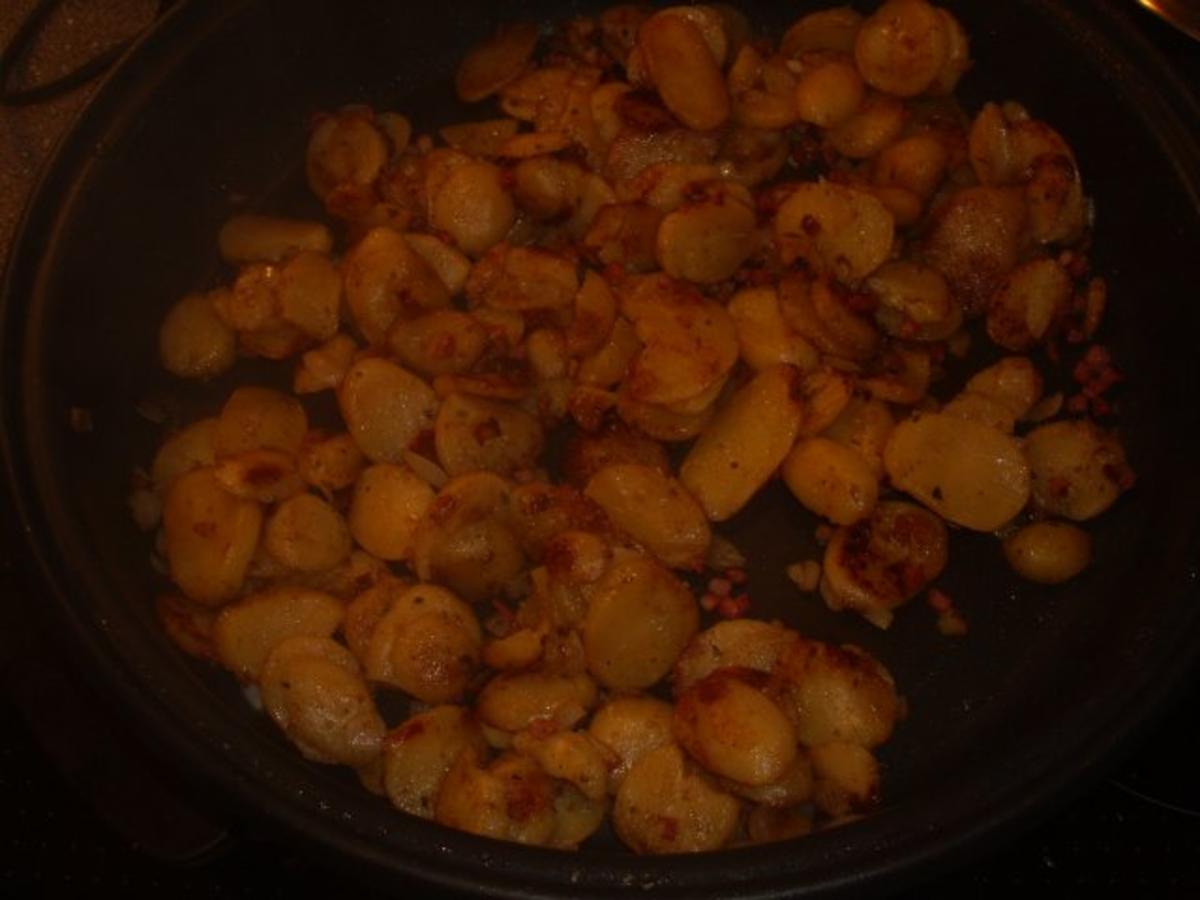 Bratkartoffeln mit Sülze und Rohkost - Rezept - Bild Nr. 2