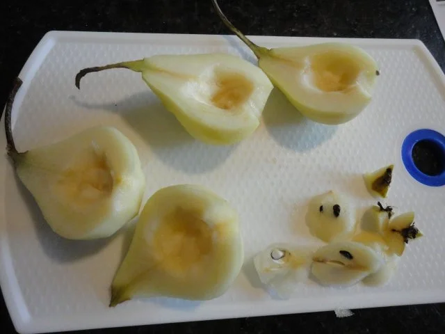 herbstliches Maroni Dessert mit Portwein Birne - Rezept - Bild Nr. 12