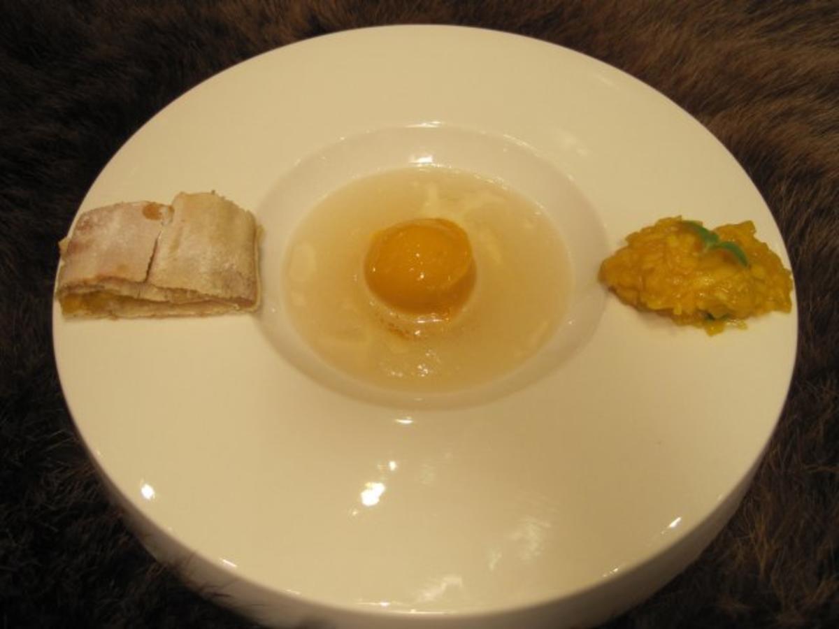 Champagnersüppchen mit Mangovariation - Rezept - kochbar.de