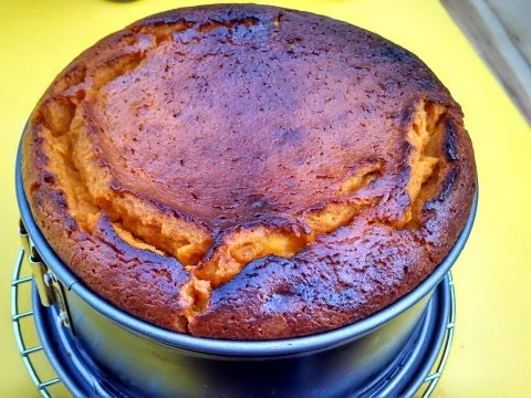 Rezept: Pumpkin Cheese Cake / " Cheesecake Factory N.Y." / Kürbis Käse Kuchen Bild Nr. 2 Pumpkin Cheese Cake / " Cheesecake Factory N.Y." / Kürbis Käse Kuchen - Rezept - Bild Nr. 2