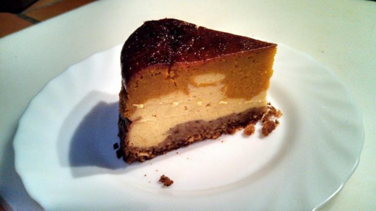 Pumpkin Cheese Cake  /  " Cheesecake Factory N.Y."   /  Kürbis Käse Kuchen - Rezept - Bild Nr. 8