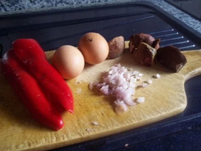 Rezept: buntes Rührei Bild Nr. 2 buntes Rührei - Rezept - Bild Nr. 2