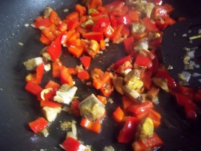 Rezept: buntes Rührei Bild Nr. 4 buntes Rührei - Rezept - Bild Nr. 4