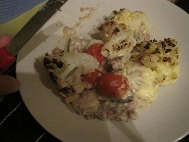 Überbackener Blumenkohl - Rezept