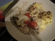 Überbackener Blumenkohl - Rezept