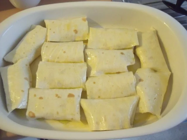 Schafskäseröllchen mit selbstgemachtem Paprikadip - Rezept - Bild Nr. 6