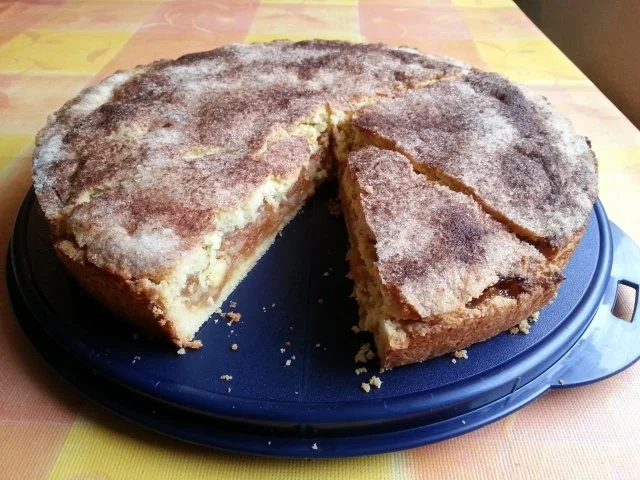 Rezept: Gedeckter Apfelkuchen Gedeckter Apfelkuchen - Rezept