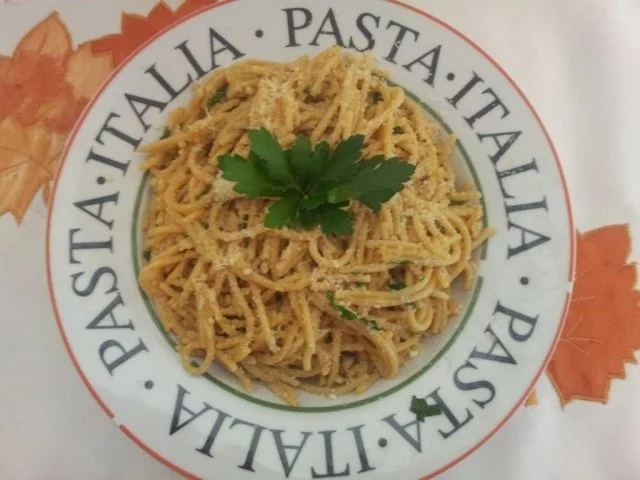 Scharfe Knoblauchspaghetti - Rezept