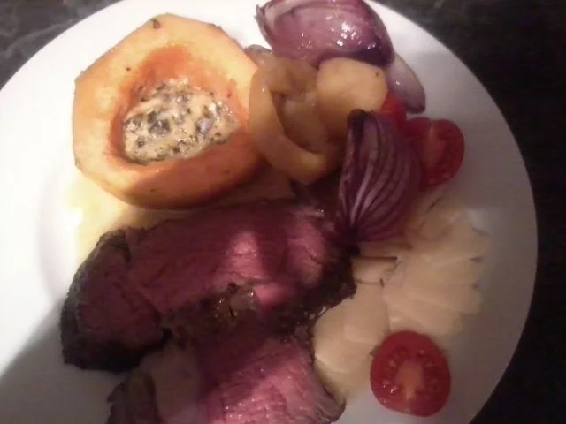 Kartoffel-Melonen Pfanne, als Hauptgericht oder Beilage zu Rindersteak - Rezept - Bild Nr. 4