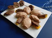 Schoko-Quark-Nockerl mit Schoko-Früchten - Rezept