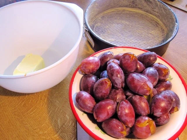 Nusskuchen mit Pflaumen - Rezept - Bild Nr. 2