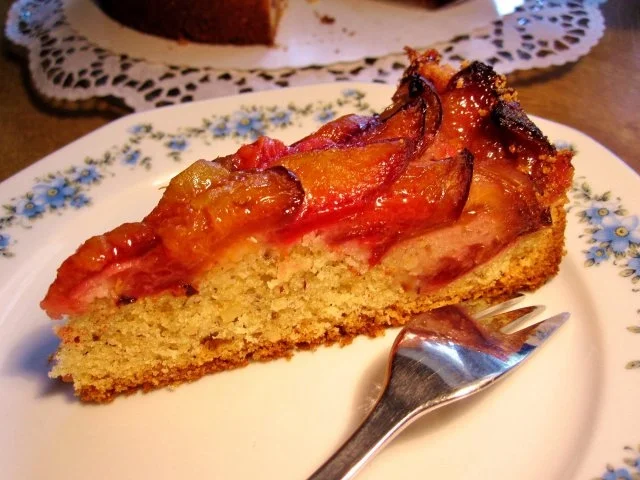 Nusskuchen mit Pflaumen - Rezept - Bild Nr. 7