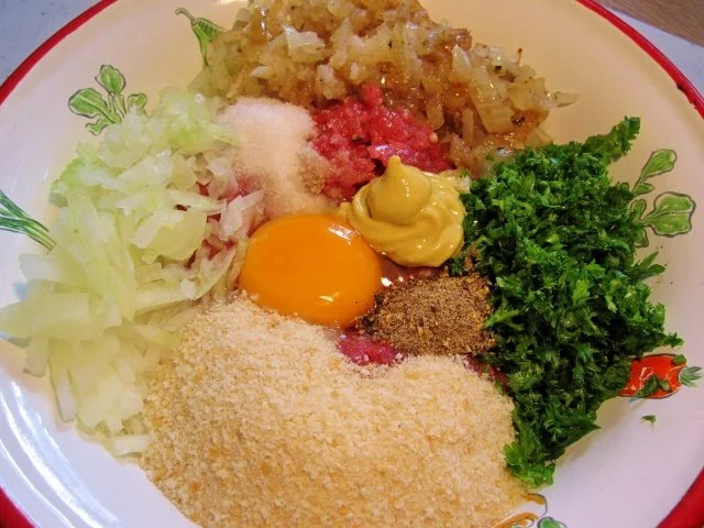 Hackfleischklopse gebraten ... - Rezept - Bild Nr. 3