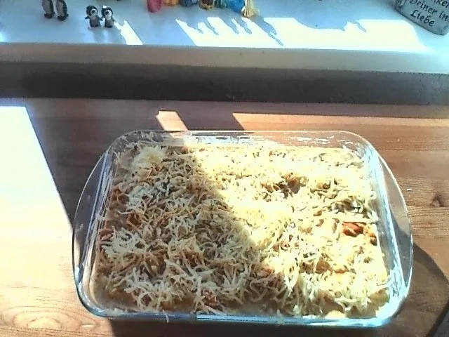 Rezept: Mollys Kürbis-Hack Auflauf Mollys Kürbis-Hack Auflauf - Rezept