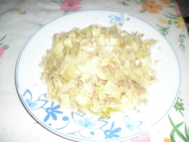 Rezept: Krautfleckerl nach Matrosenart Krautfleckerl nach Matrosenart - Rezept