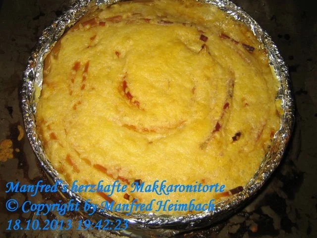 Auflauf – Manfred’s herzhafte Makkaronitorte - Rezept - Bild Nr. 4