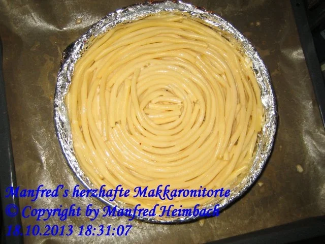 Auflauf – Manfred’s herzhafte Makkaronitorte - Rezept - Bild Nr. 6