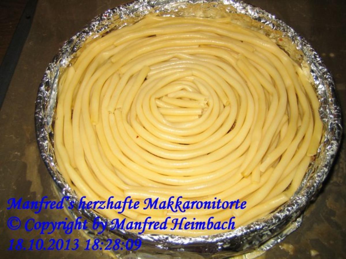 Auflauf – Manfred’s herzhafte Makkaronitorte - Rezept - Bild Nr. 7