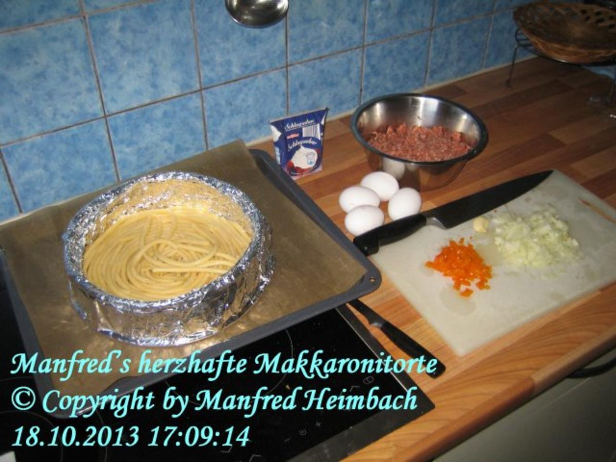 Auflauf – Manfred’s herzhafte Makkaronitorte - Rezept - Bild Nr. 11