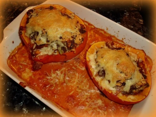 Gefüllter Kürbis - Rezept