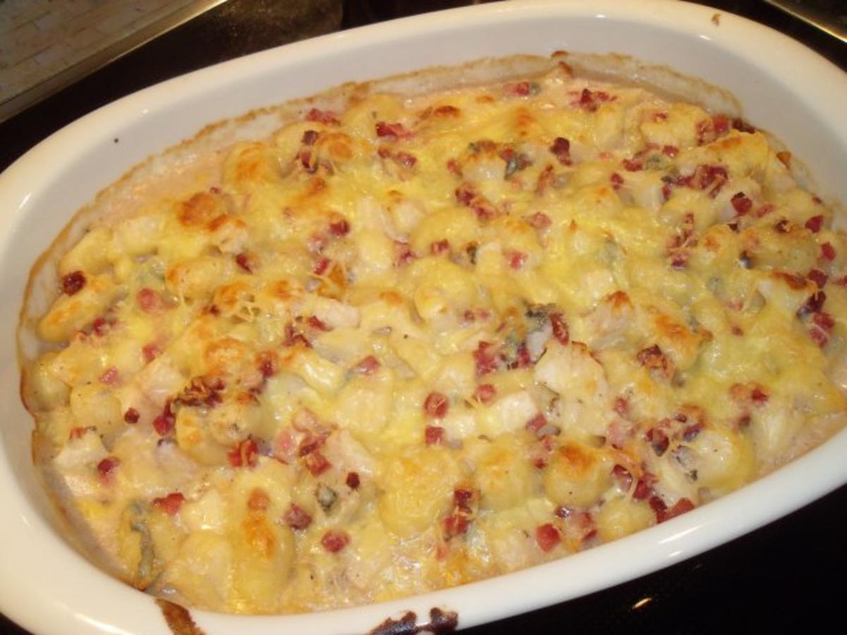 Gnocchi mit Birnen-Gorgonzola-Sauce überbacken - Rezept - kochbar.de
