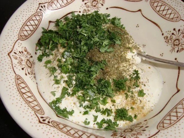 Bärlauch-Quark-Dipp - Rezept - Bild Nr. 4