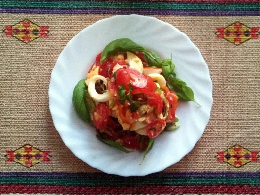 Tomatensalat   " HOT " - Rezept