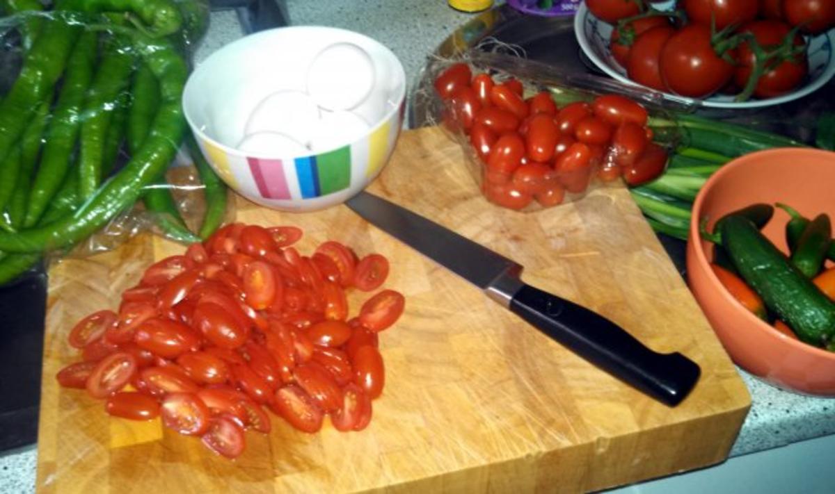Tomatensalat   " HOT " - Rezept - Bild Nr. 4