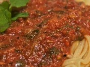 Spaghetti mit Blitz-Tomatensauce - Rezept