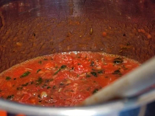 Spaghetti mit Blitz-Tomatensauce - Rezept - Bild Nr. 8