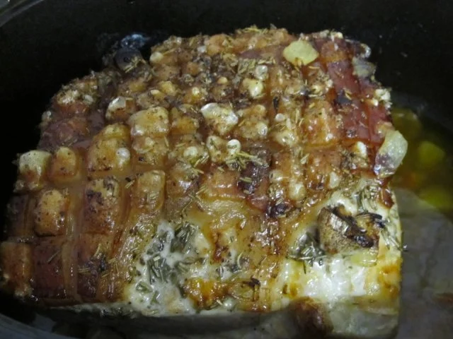 Rezept: Knuspriger Kräuterbraten Knuspriger Kräuterbraten - Rezept