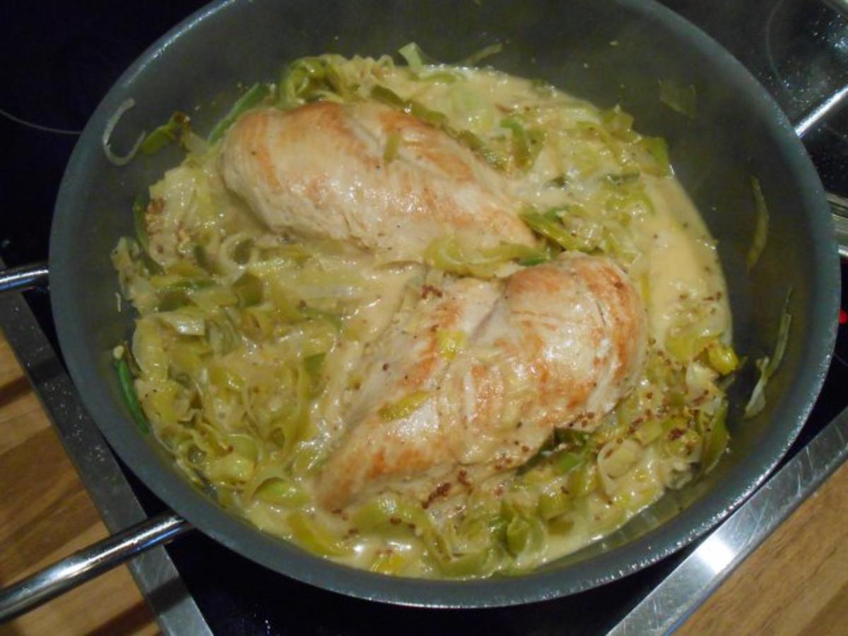 Hähnchen mit Senfsoße - Rezept mit Bild - kochbar.de