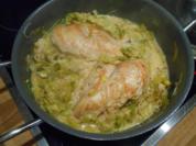 Hähnchen mit Senfsoße - Rezept
