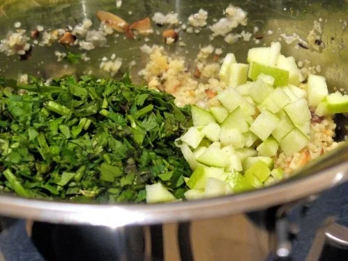 Rezept: Orientalischer Couscous mit Gewürzjoghurt Bild Nr. 14 Orientalischer Couscous mit Gewürzjoghurt - Rezept - Bild Nr. 14