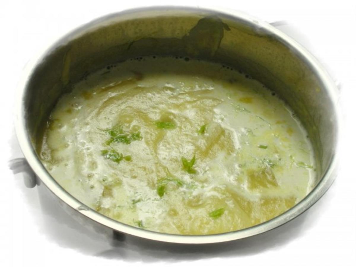 Fenchel- Orangensuppe mit feurigen Fisch-Bällchen - Rezept - Bild Nr. 8