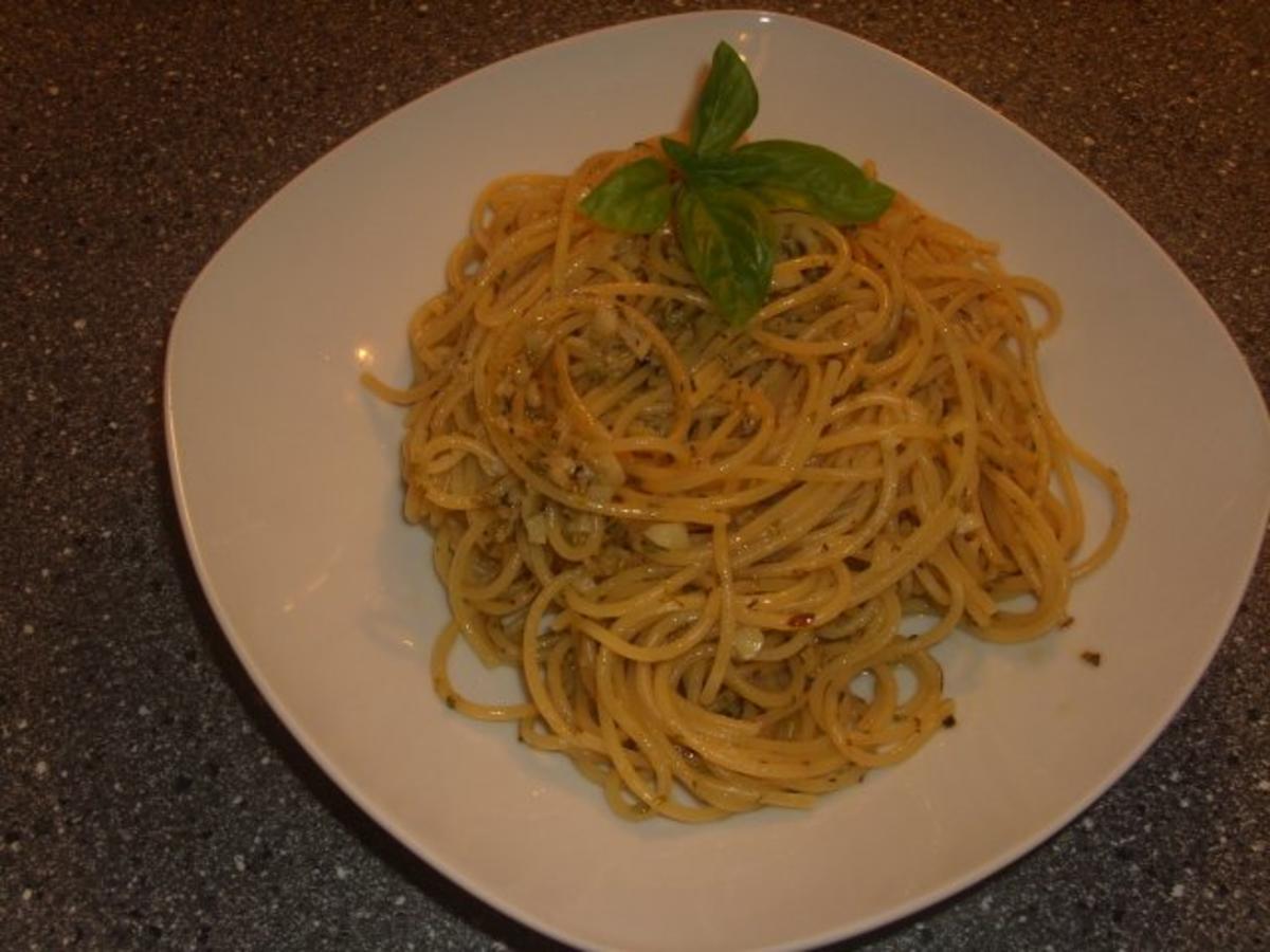 Spaghetti Aglio e Olio - Rezept