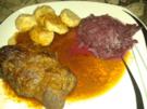 Winterlich angehauchte Rinderrouladen - Rezept