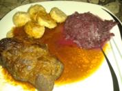 Winterlich angehauchte Rinderrouladen - Rezept