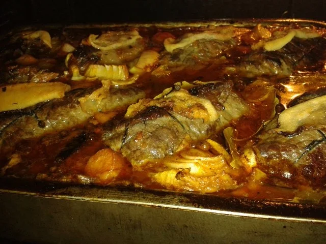 Rezept: Winterlich angehauchte Rinderrouladen Bild Nr. 13 Winterlich angehauchte Rinderrouladen - Rezept - Bild Nr. 13