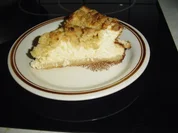 Käsetorte mit Streuseln - Rezept