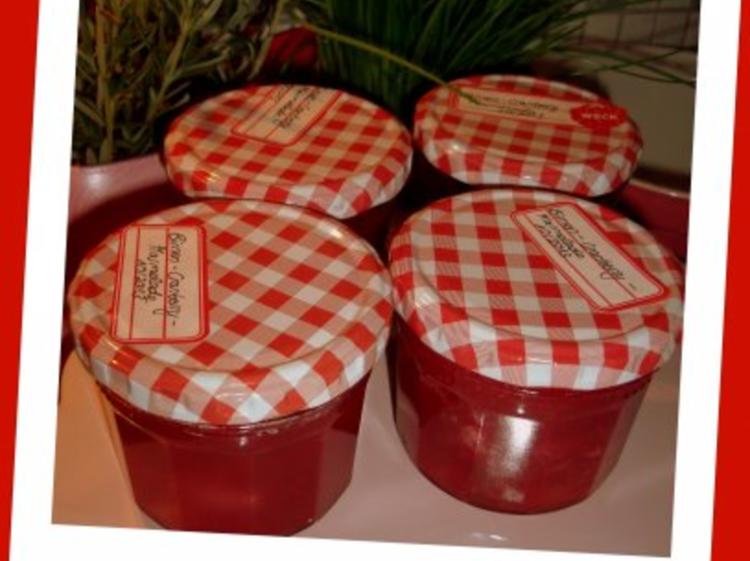 Birnen-Cranberry-Marmelade - Rezept mit Bild - kochbar.de